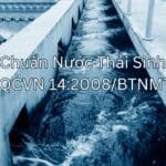 가정용 폐수 규제 (QCVN 14:2008/BTNMT) Quy Chuẩn Nước Thải Sinh Hoạt QCVN 14:2008 BTNMT